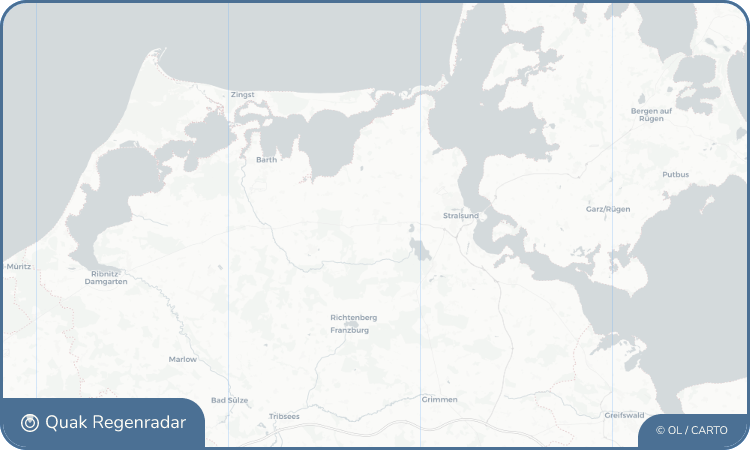 Regenradar-Widget für Martensdorf