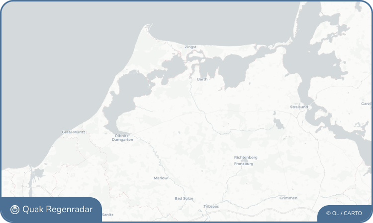 Regenradar-Widget für Martenshagen