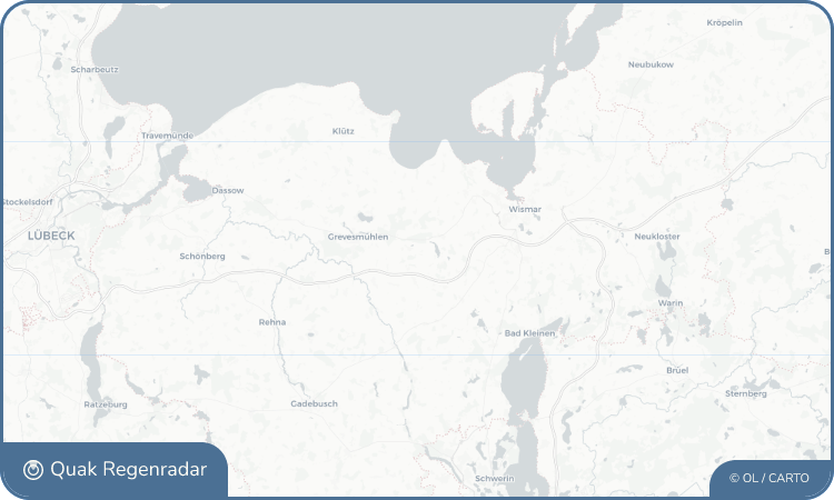 Regenradar-Widget für Meierstorf