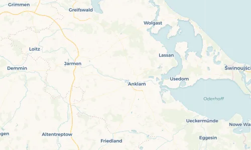 Regenradar Vorschaubild - Aktuelle Niederschläge in Menzlin und Umgebung
