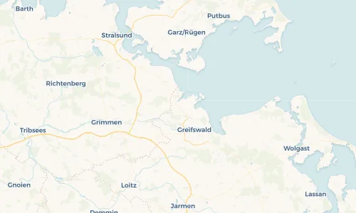 Regenradar Vorschaubild - Aktuelle Niederschläge in Mesekenhagen und Umgebung
