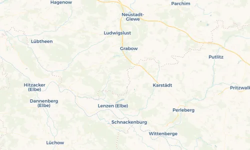Regenradar Vorschaubild - Aktuelle Niederschläge in Milow und Umgebung