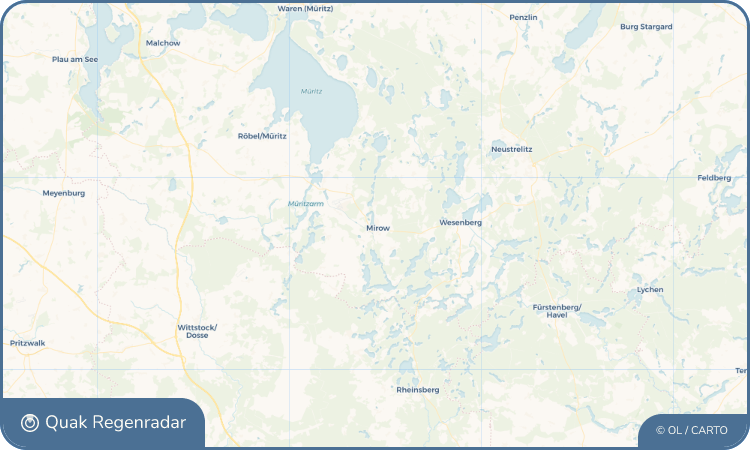 Quak Regenradar-Widget Mirow