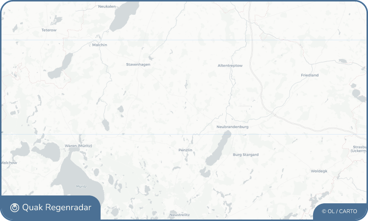 Regenradar-Widget für Mölln (Mecklenburg)