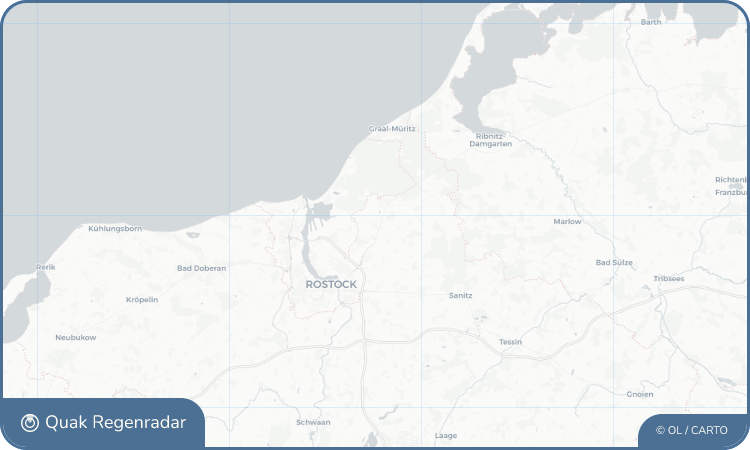 Regenradar-Widget für Mönchhagen