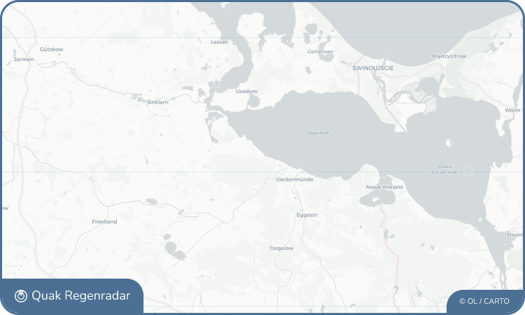 Regenradar-Widget für Mönkebude