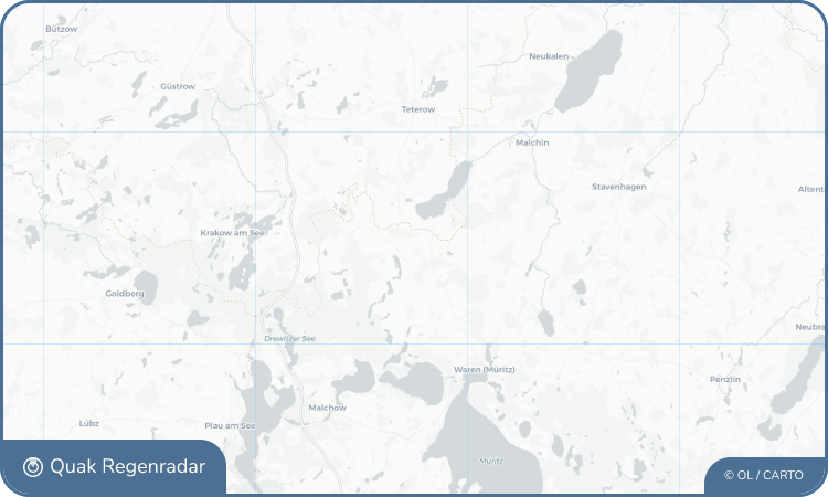 Regenradar-Widget für Moltzow