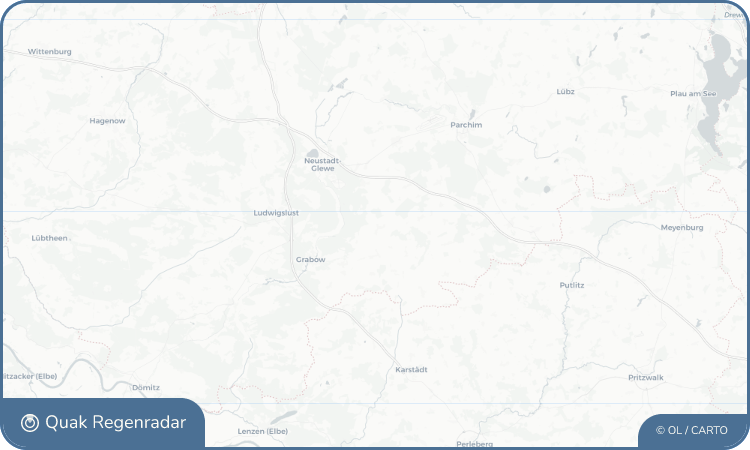 Regenradar-Widget für Muchow