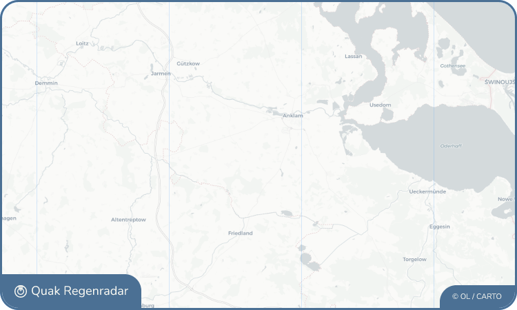Regenradar-Widget für Müggenburg