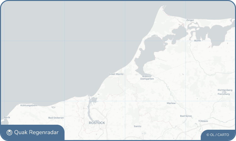 Regenradar-Widget für Müritz