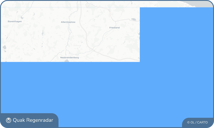 Regenradar-Widget für Neetzka