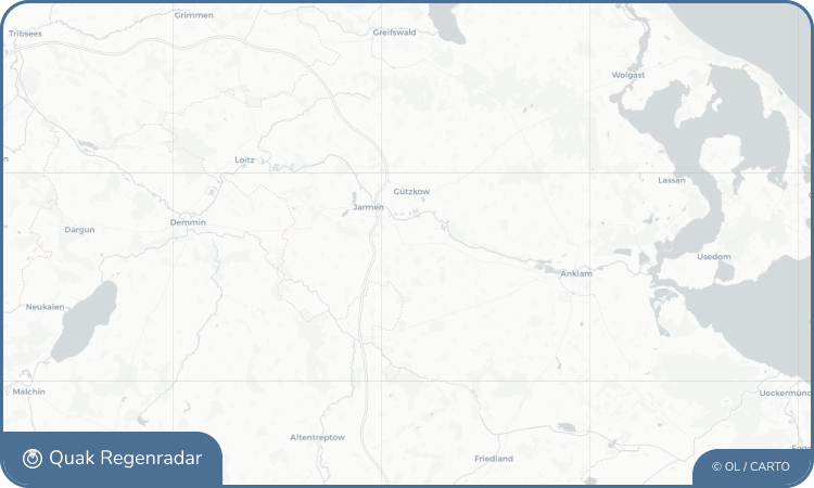 Regenradar-Widget für Neetzow