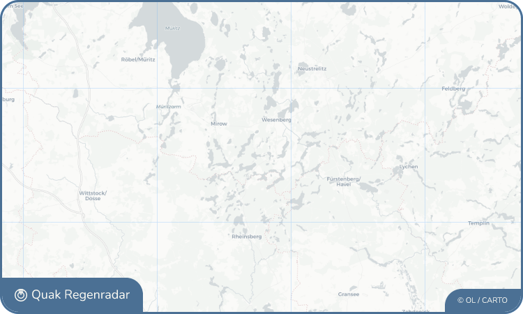 Regenradar-Widget für Neu Canow