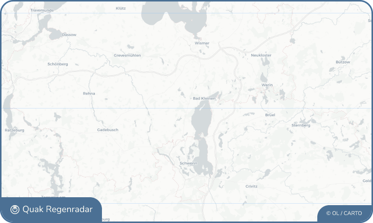 Regenradar-Widget für Neu Lübstorf