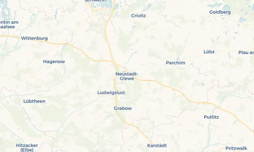 Regenradar Vorschaubild - Aktuelle Niederschläge in Neustadt-Glewe und Umgebung