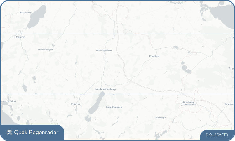 Regenradar-Widget für Neverin