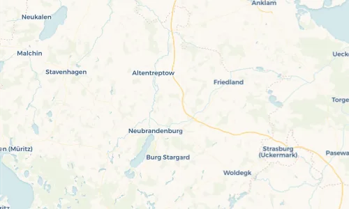 Regenradar Vorschaubild - Aktuelle Niederschläge in Neverin und Umgebung