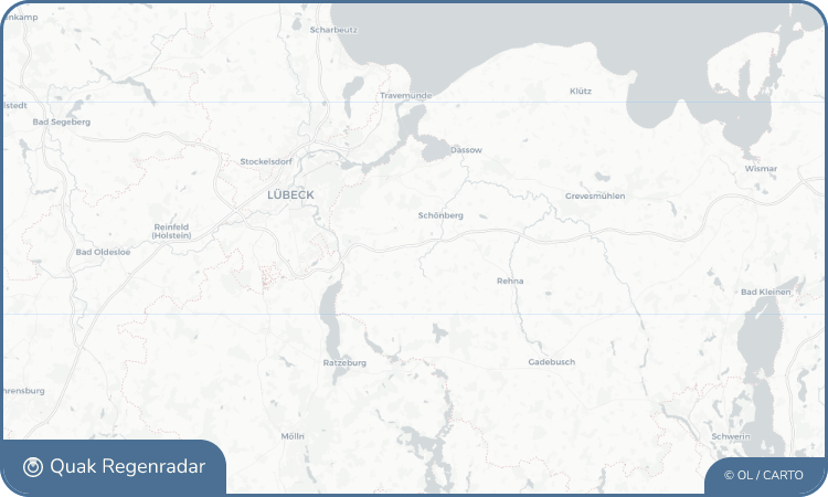Regenradar-Widget für Niendorf