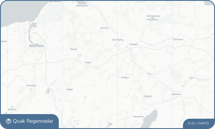 Regenradar-Widget für Nustrow