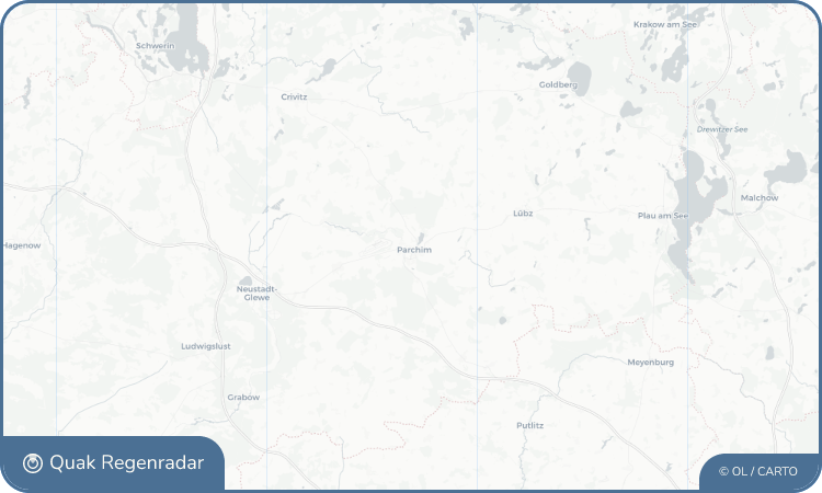Regenradar-Widget für Parchim