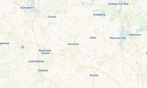 Regenradar Vorschaubild - Aktuelle Niederschläge in Parchim und Umgebung