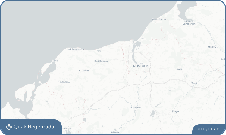 Regenradar-Widget für Parkentin