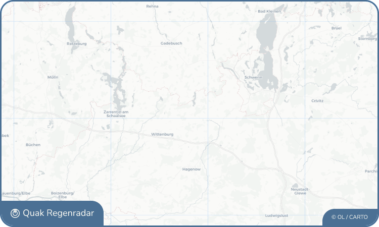 Regenradar-Widget für Parum