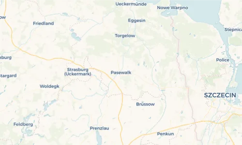 Regenradar Vorschaubild - Aktuelle Niederschläge in Pasewalk und Umgebung