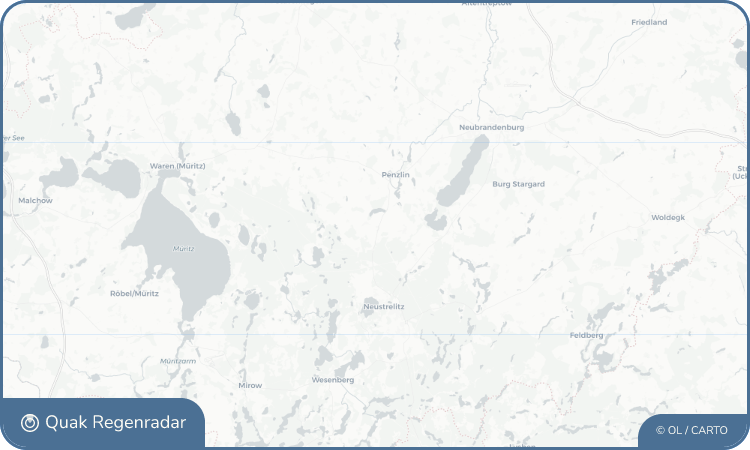 Regenradar-Widget für Peckatel