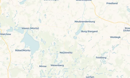Regenradar Vorschaubild - Aktuelle Niederschläge in Peckatel und Umgebung