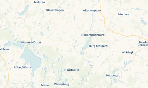 Regenradar Vorschaubild - Aktuelle Niederschläge in Penzlin und Umgebung