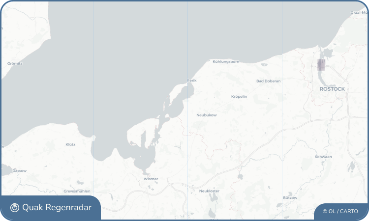 Regenradar-Widget für Pepelow
