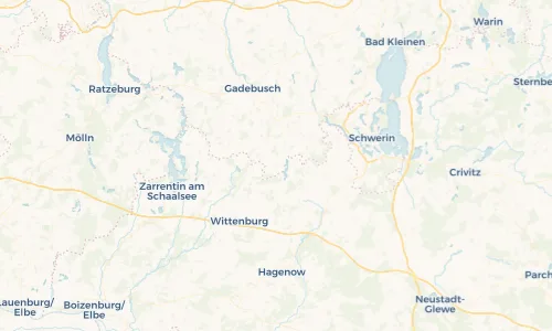 Regenradar Vorschaubild - Aktuelle Niederschläge in Perlin und Umgebung