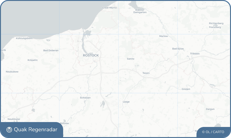 Regenradar-Widget für Petschow