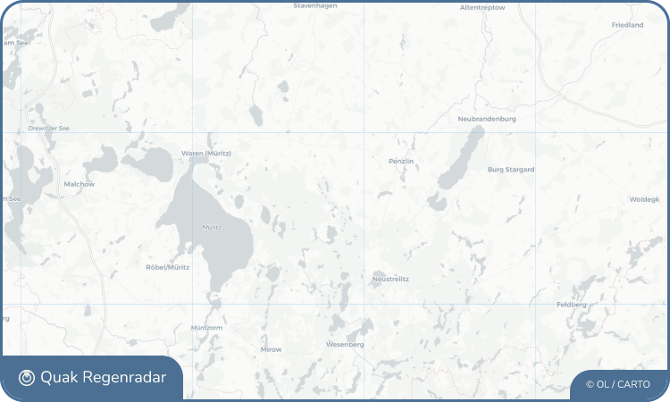 Regenradar-Widget für Pieverstorf