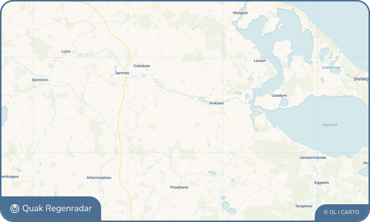 Quak Regenradar-Widget Postlow