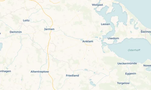 Regenradar Vorschaubild - Aktuelle Niederschläge in Postlow und Umgebung