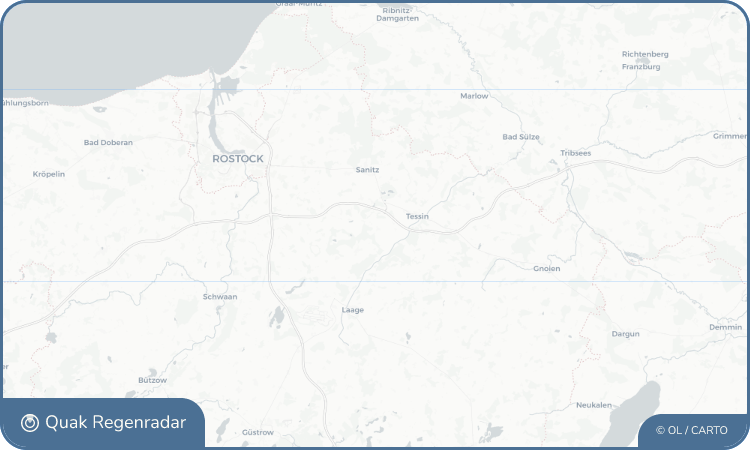 Regenradar-Widget für Prangendorf