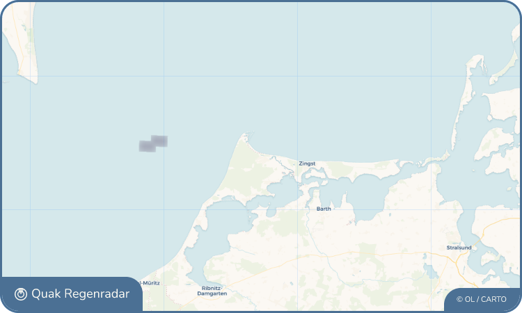 Quak Regenradar-Widget Prerow