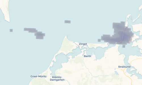Regenradar Vorschaubild - Aktuelle Niederschläge in Prerow und Umgebung