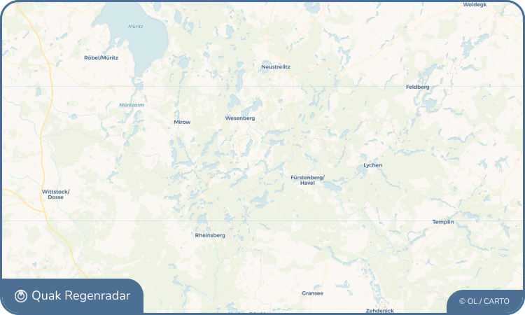 Quak Regenradar-Widget Priepert