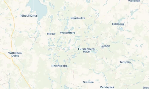 Regenradar Vorschaubild - Aktuelle Niederschläge in Priepert und Umgebung