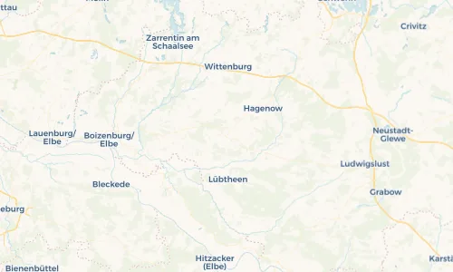 Regenradar Vorschaubild - Aktuelle Niederschläge in Pritzier und Umgebung