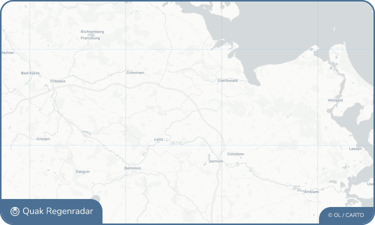 Regenradar-Widget für Pustow