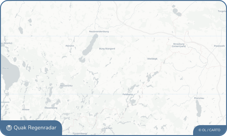 Regenradar-Widget für Quadenschönfeld