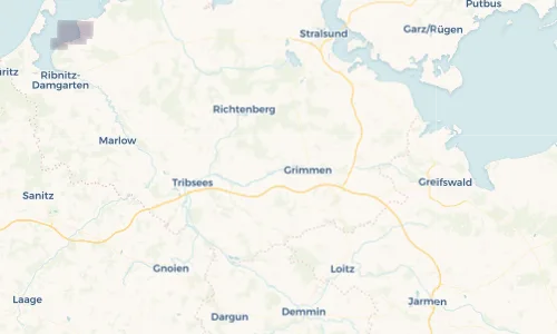 Regenradar Vorschaubild - Aktuelle Niederschläge in Quitzin und Umgebung