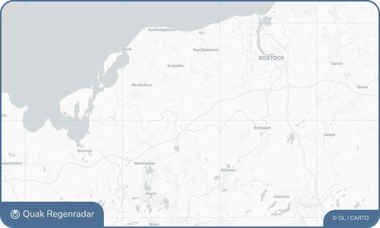 Regenradar-Widget für Radegast