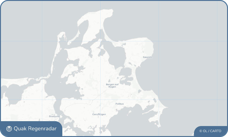 Regenradar-Widget für Ralswiek