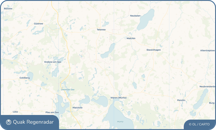 Quak Regenradar-Widget Rambow