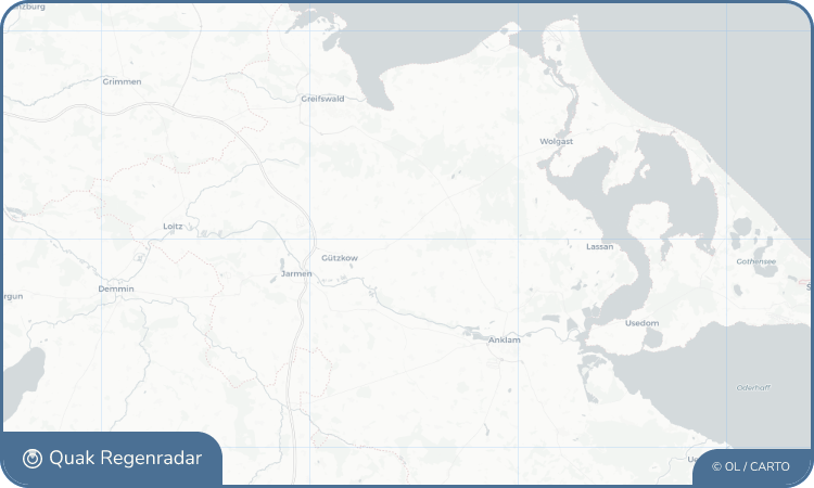 Regenradar-Widget für Ranzin